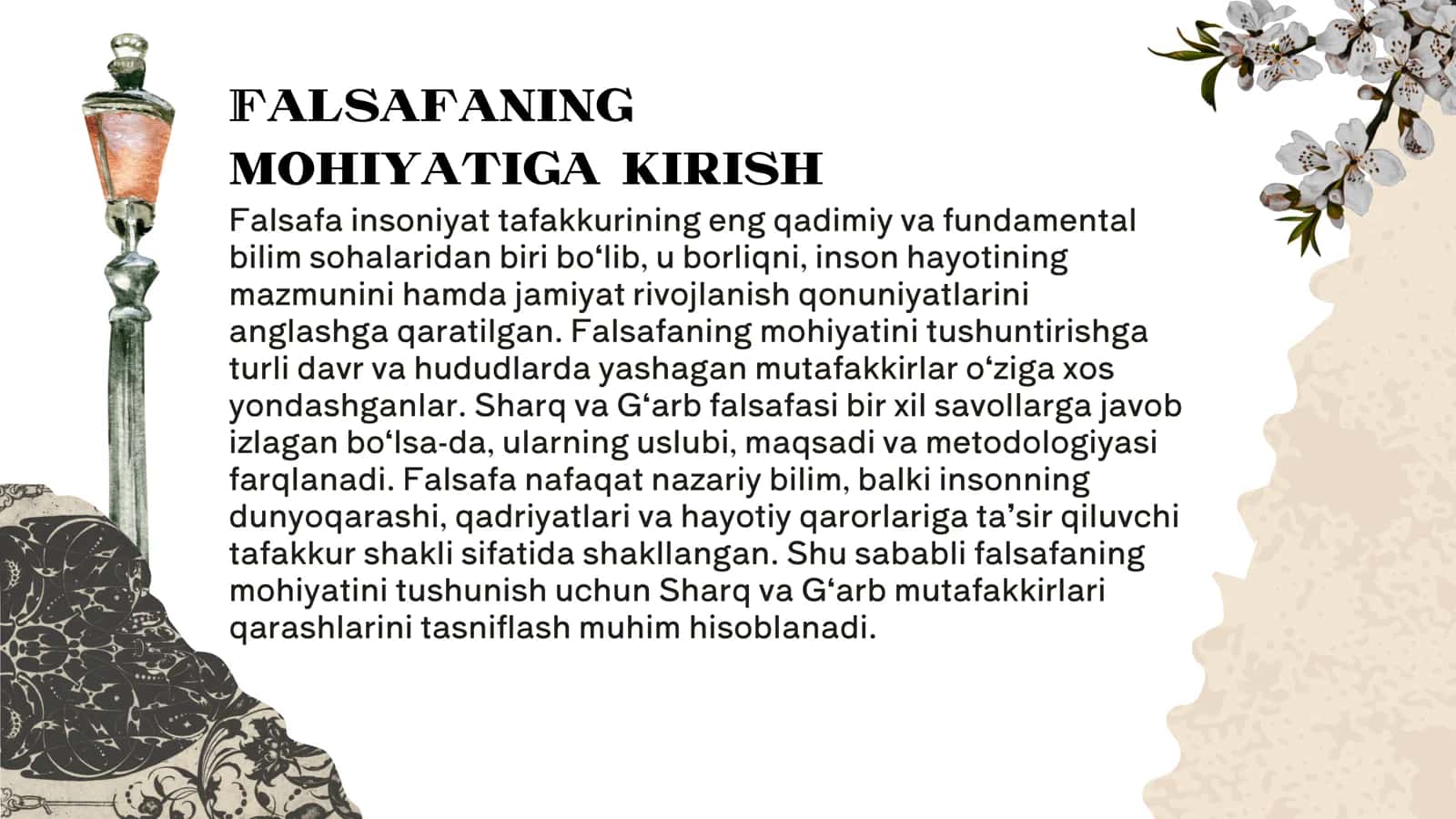 Falsafaning Mohiyati 3