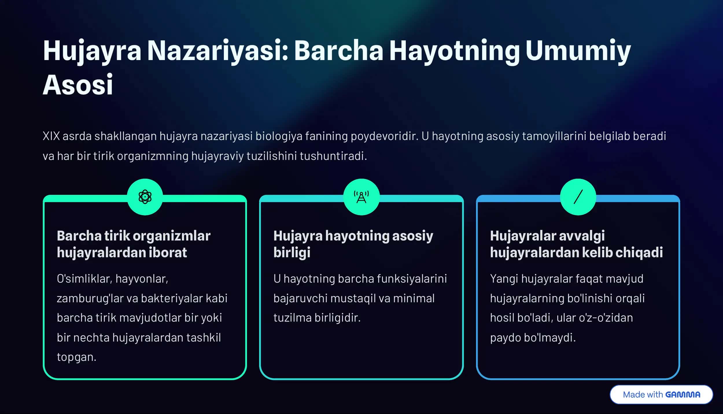 Hujayralar 3
