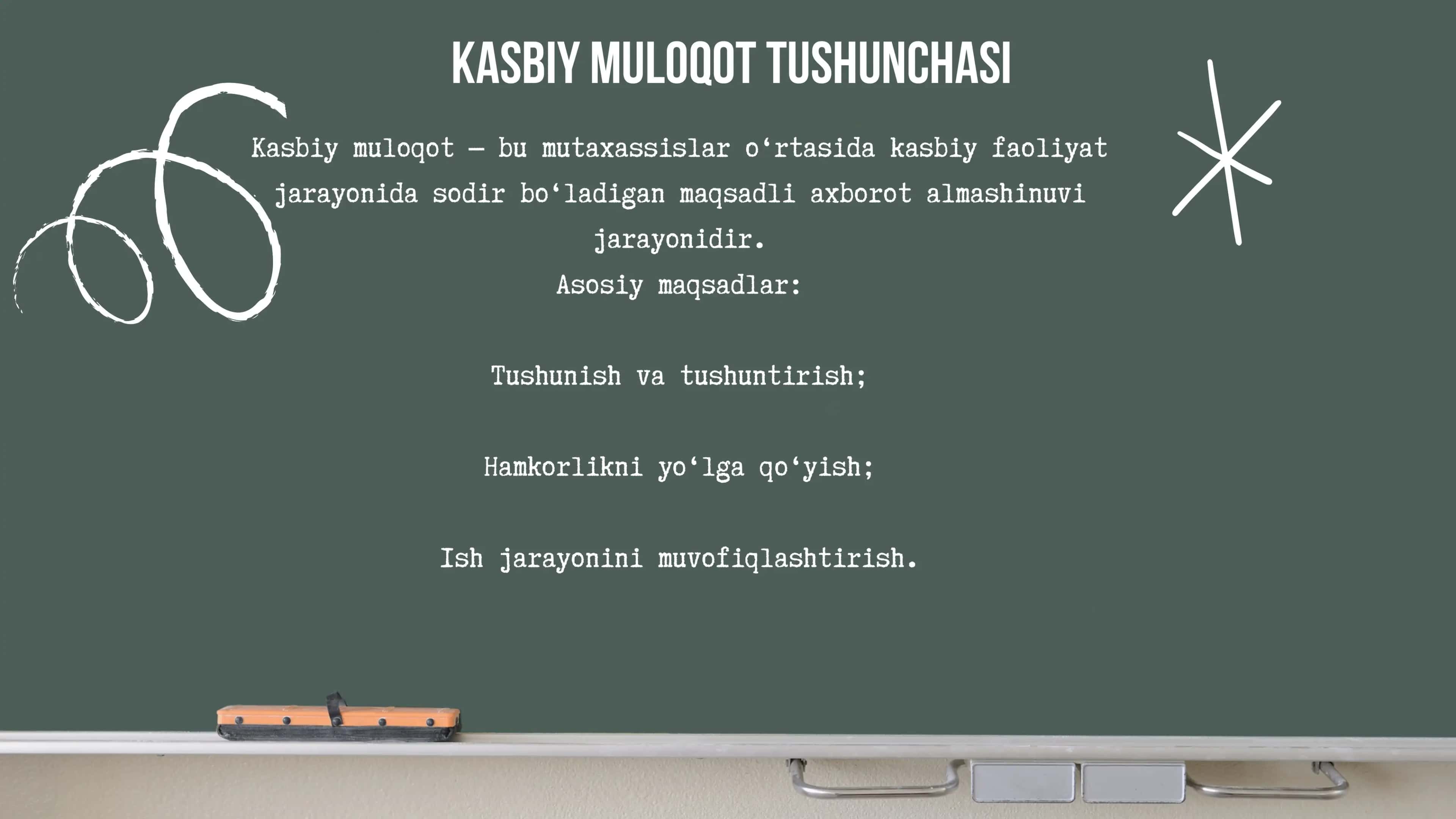 Kasbiy muloqot 3