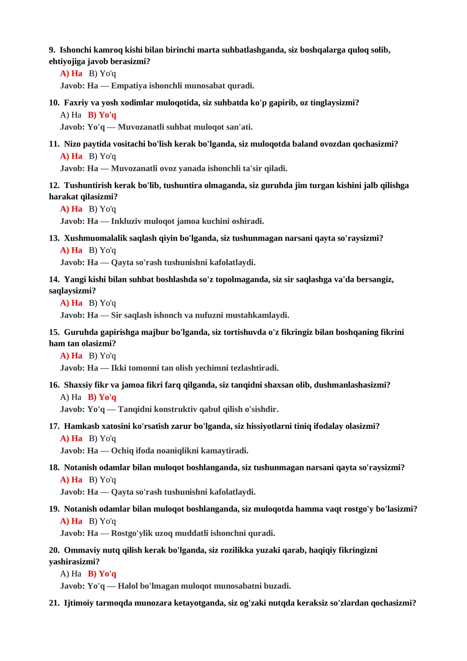 O'z his-tuyg'ularini to'g'ri anglash psixologik testlari 3