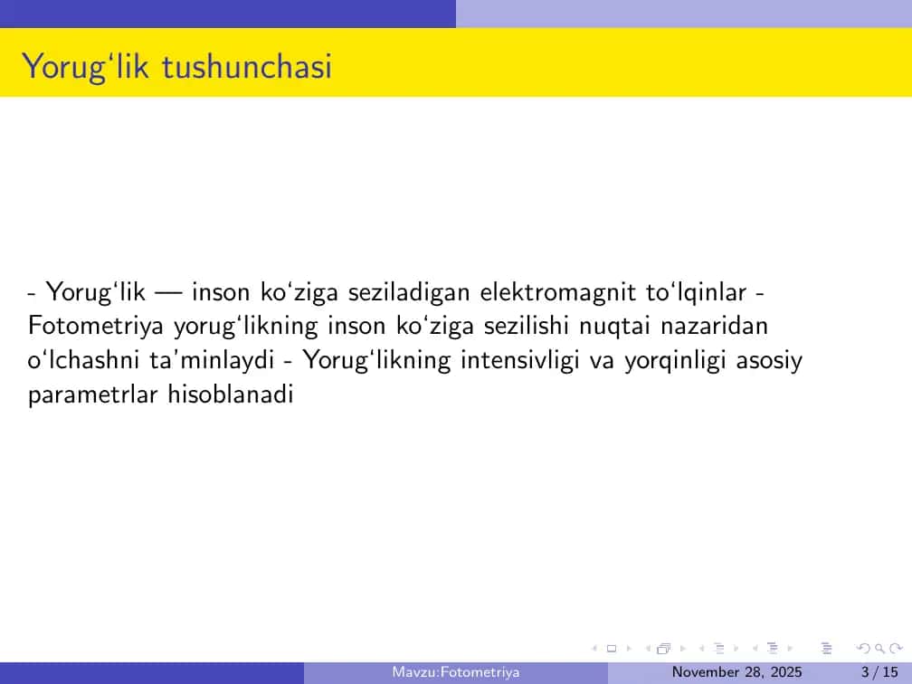 Fotometriya 3