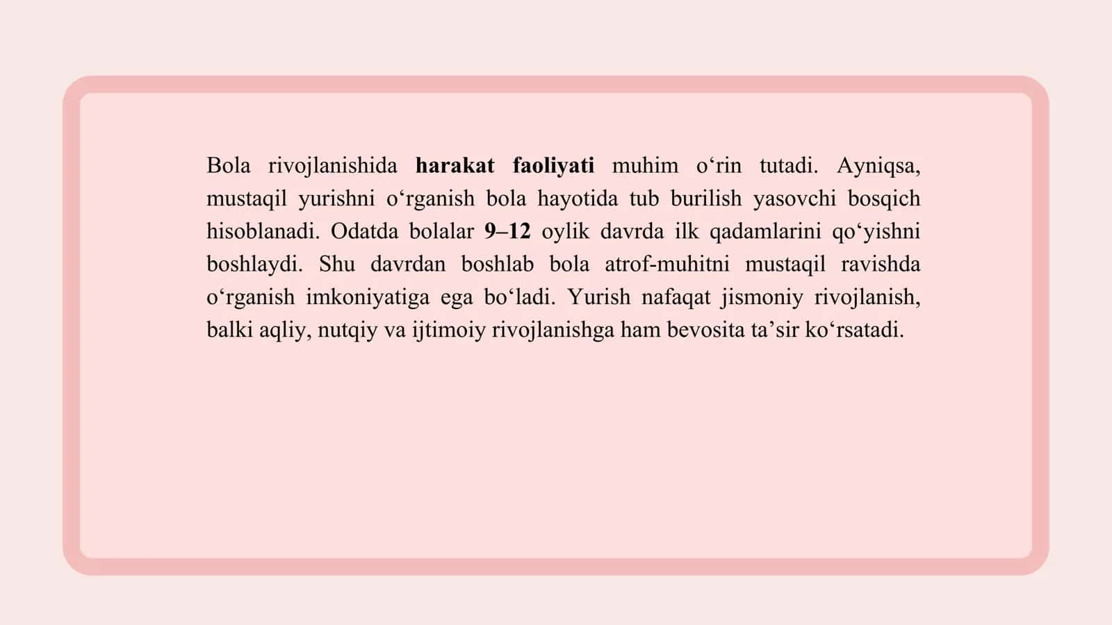 YURISHNING BOLA RIVOJLANISHIGA TA`SIRI 3