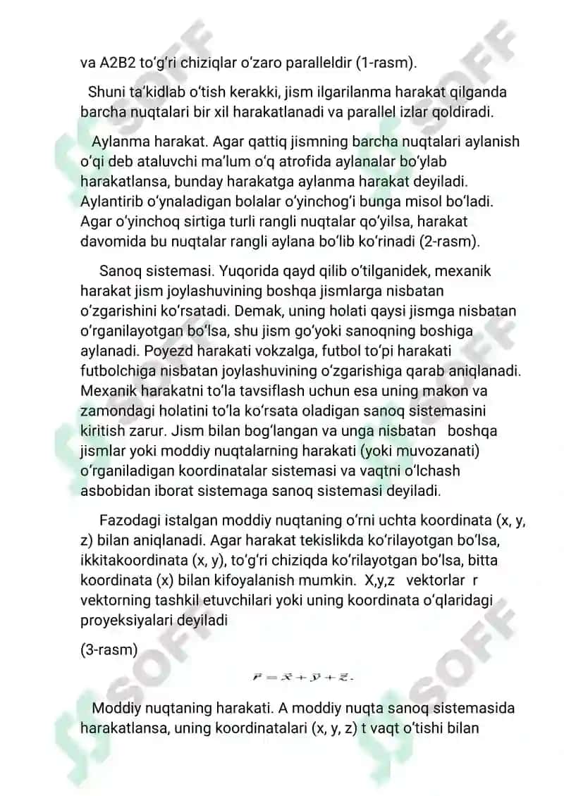 Moddiy nuqta harakati 3