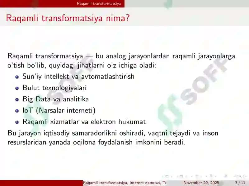 Raqamli transformatsiya 3