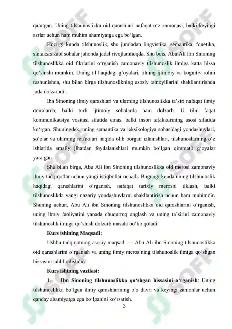 Ibn Sinoning tilshunoslikka qo‘shgan hissasi 3