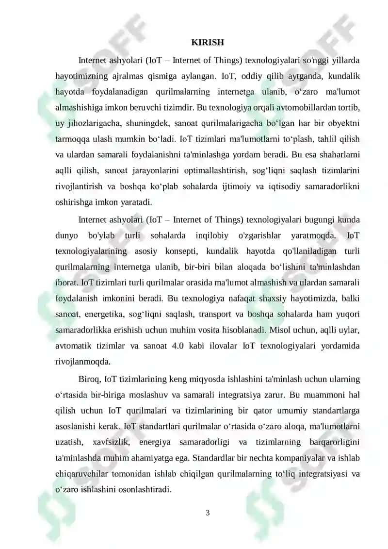 Internet ashyolarining standartlari 3