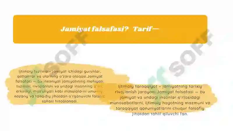 JAMIYAT FALSAFASI 3
