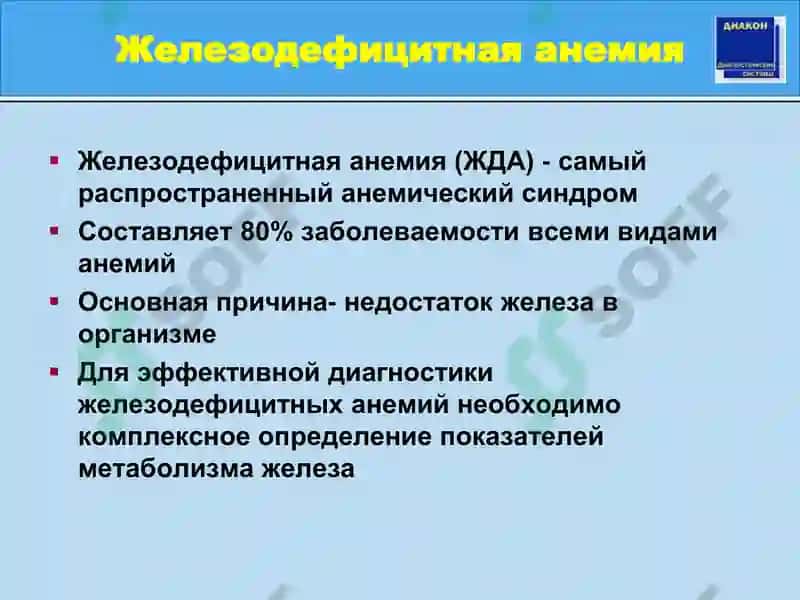 Метаболизм железа и лабораторная диагностика его нарушений 3