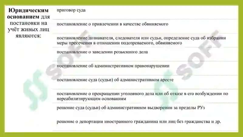 Криминалистическая Регистрация 3