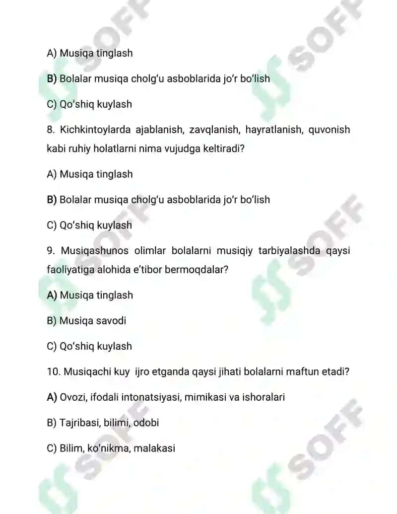 Bolalarni tinglashga o'rgatish 3