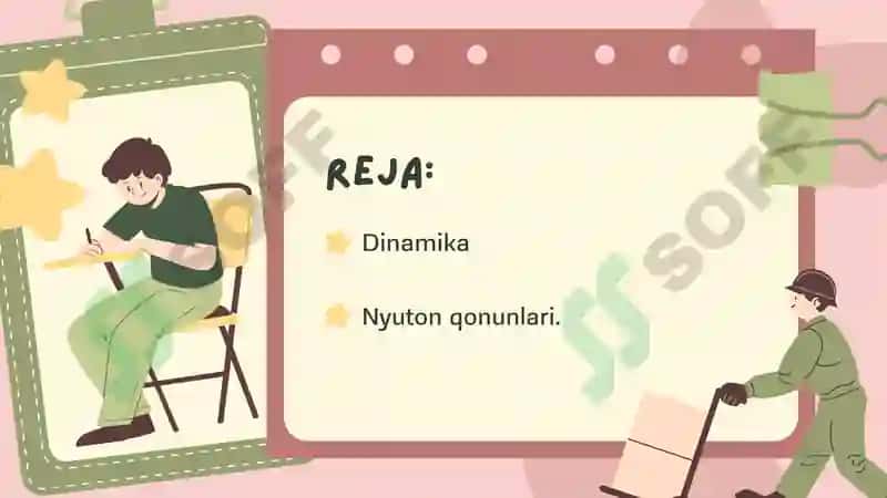 Dinamika qonunlari. 3