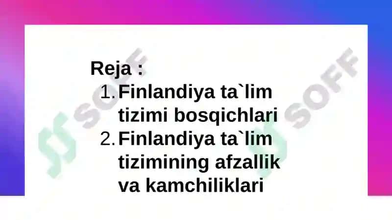 Finlandiya talim tizimi 3