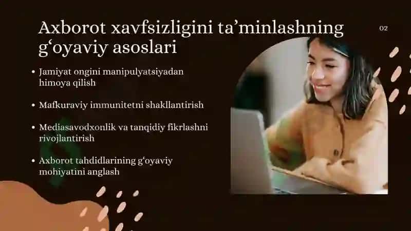 Axborot Xavfsizligini Ta’minlashning G‘oyaviy-​​Nazariy Asoslari 3