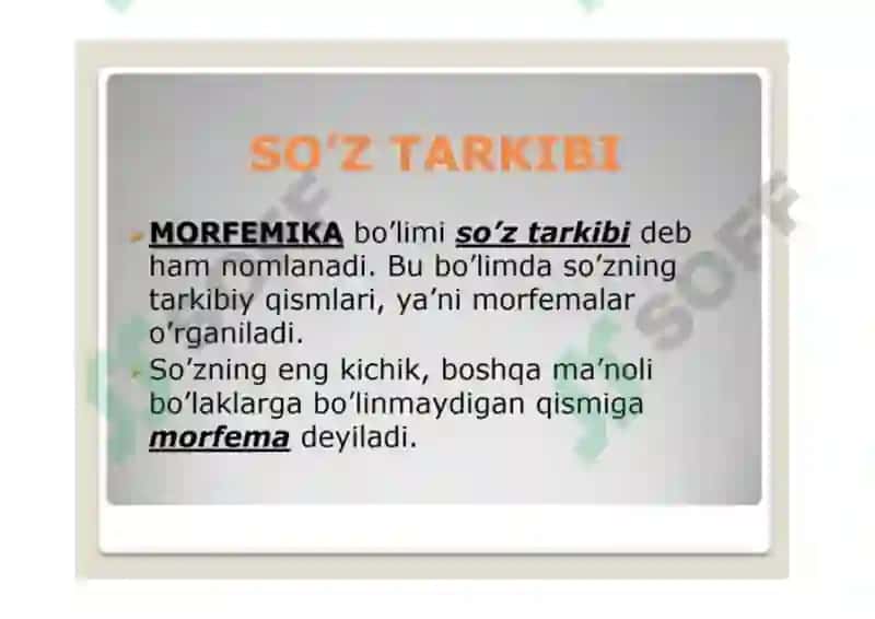 Morfemika 3