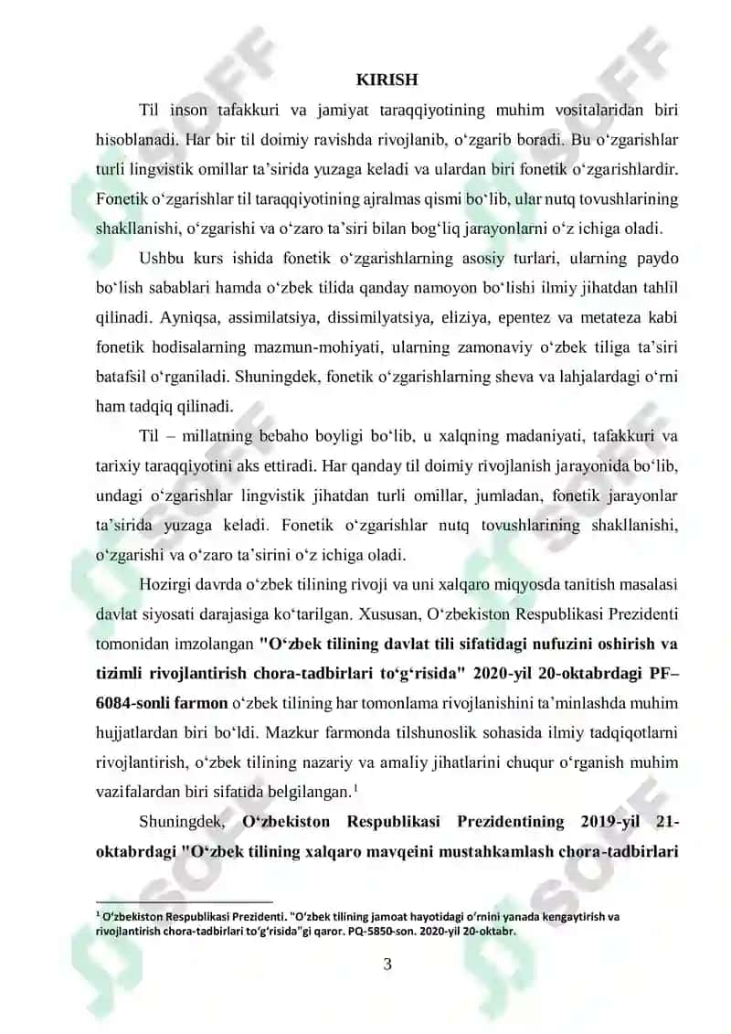 Nutq tovushlarining fonetik oʻzgarishlari 3
