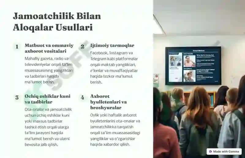 Ja,oatc&ilik Bila. Aloqalar 3