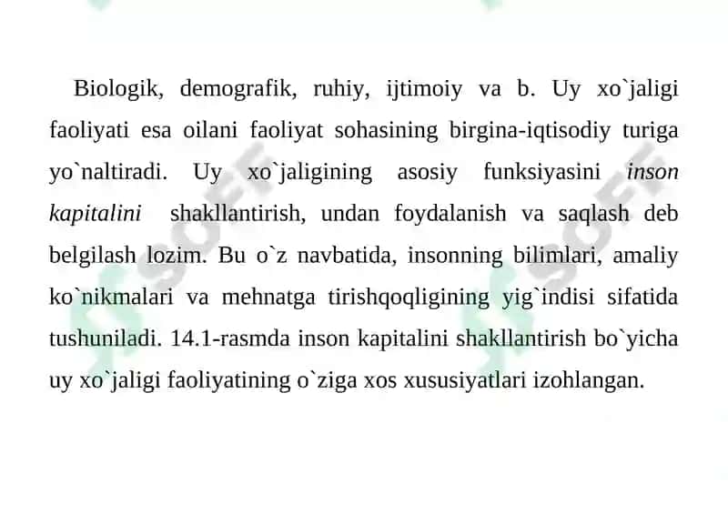 Uy xo'jligi 3