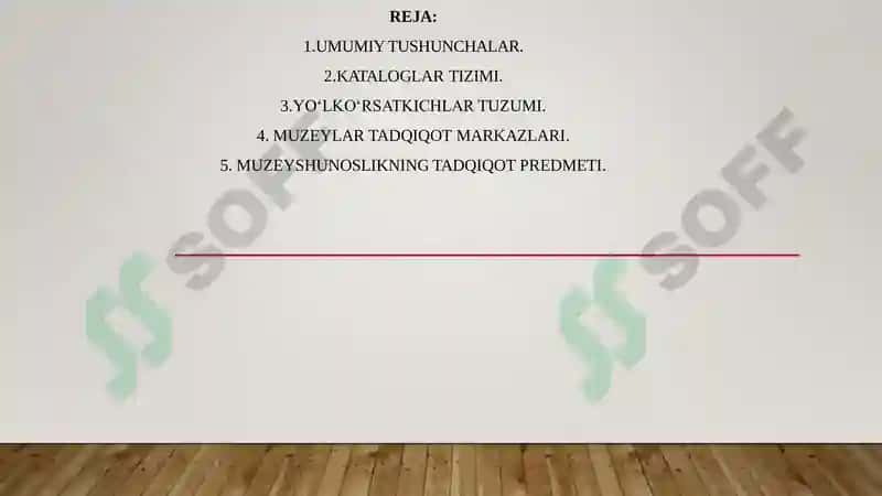 MUZEYNING ILMIY MA’LUMOTNOMA APPARATI 3