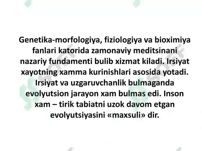 Antropogenetika 3