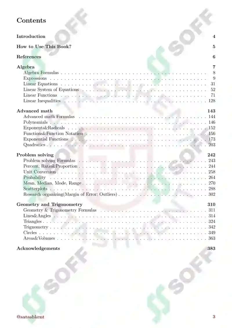 SAT matematika kitobi 3