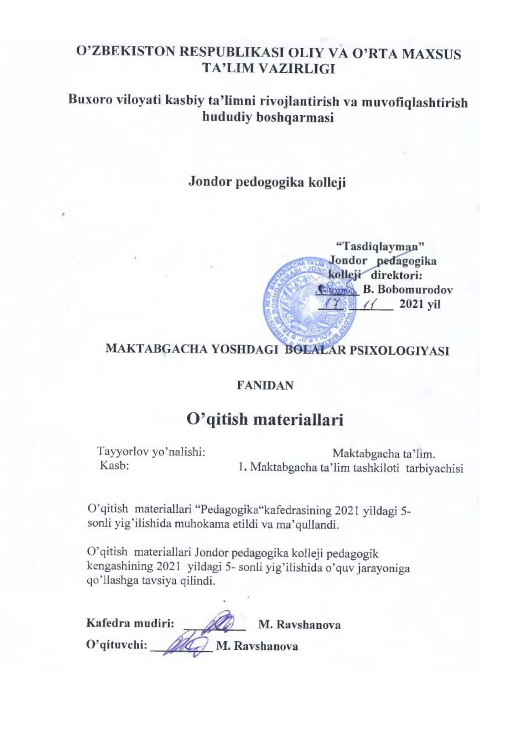 Mavzular to’plami 3