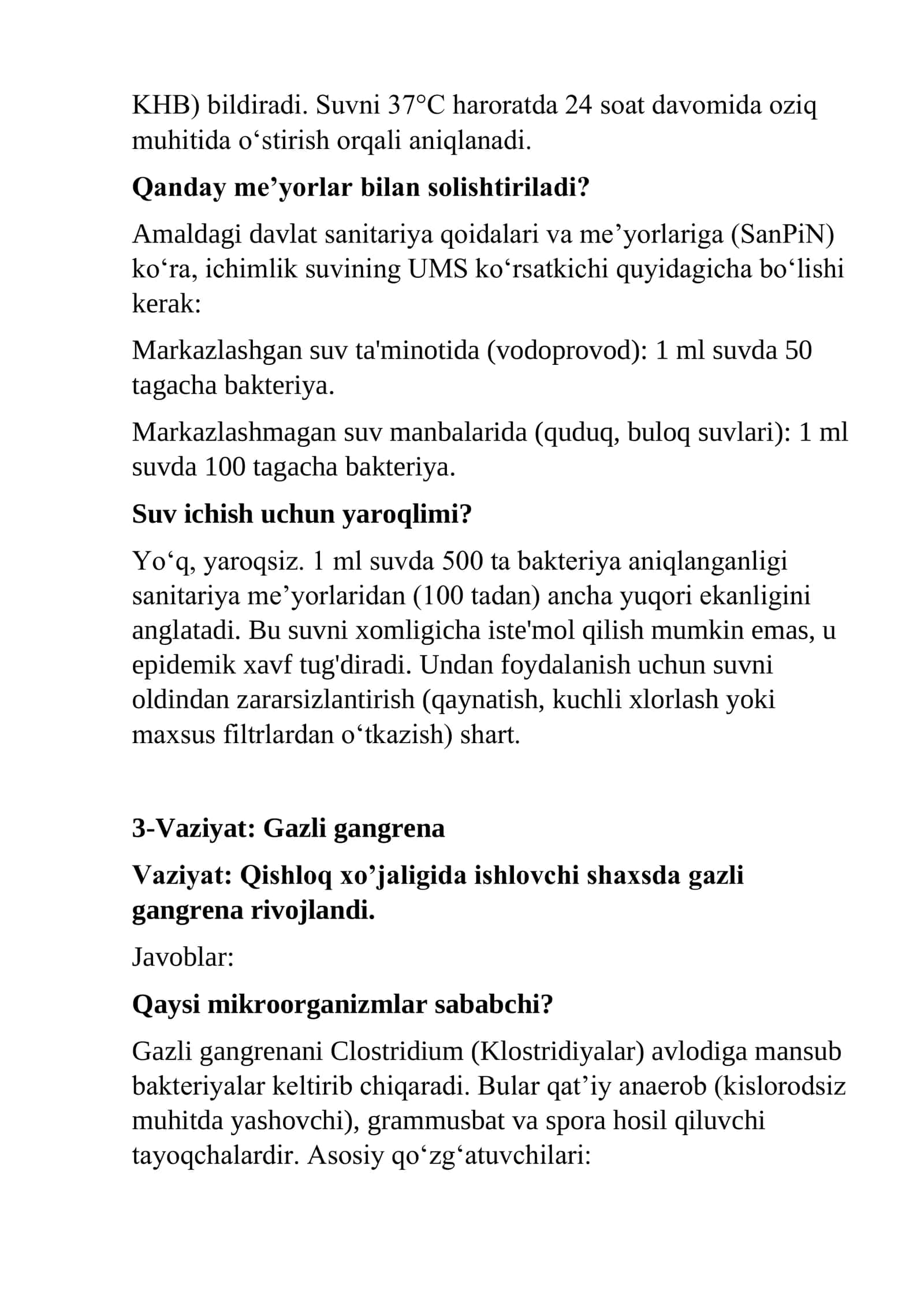 Pediatriya ishi Davolash ishi yo’nalishi Mikrobiologiya 3