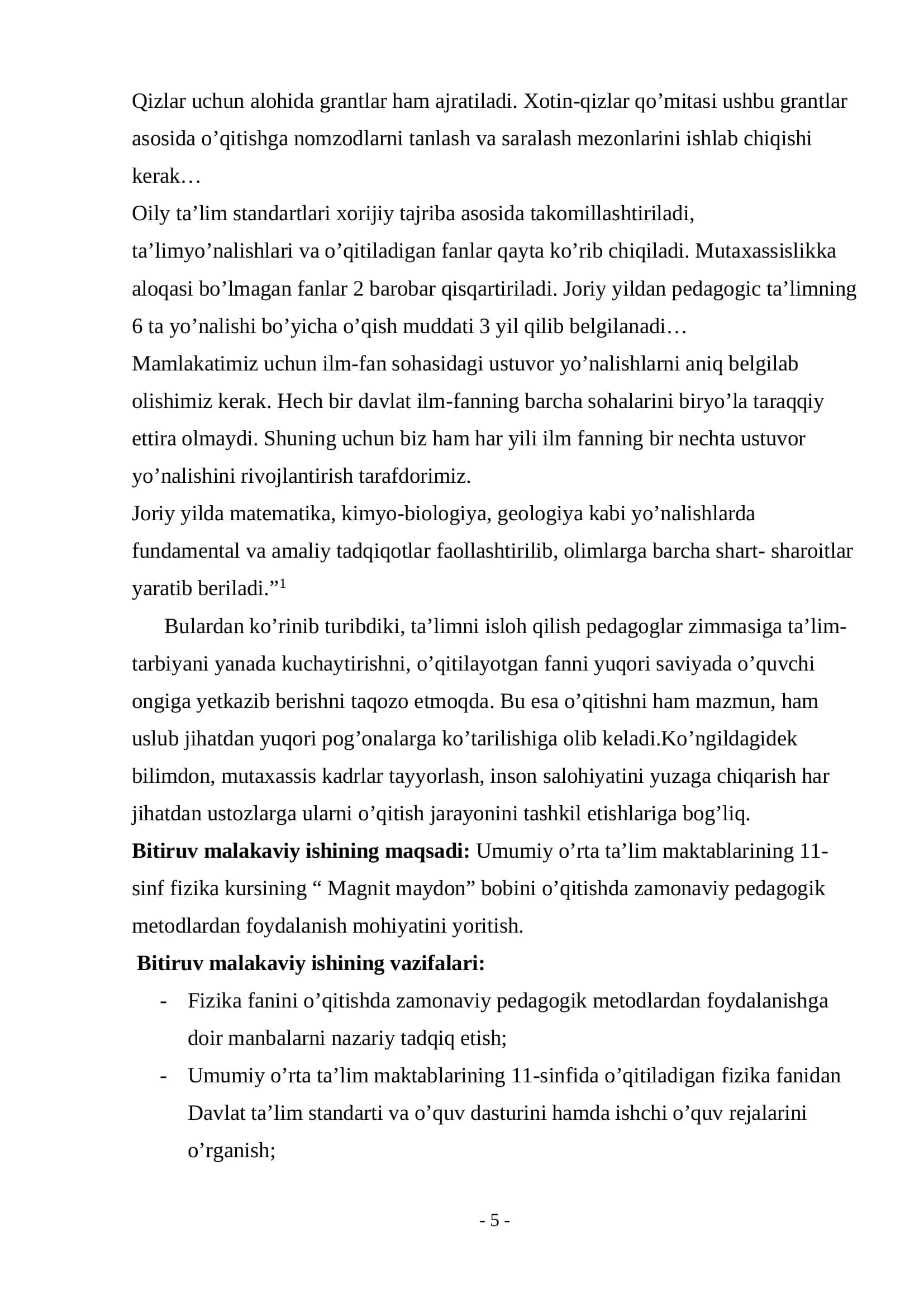 Ta'lim va tarbiya sohasidagi islohotlar 3