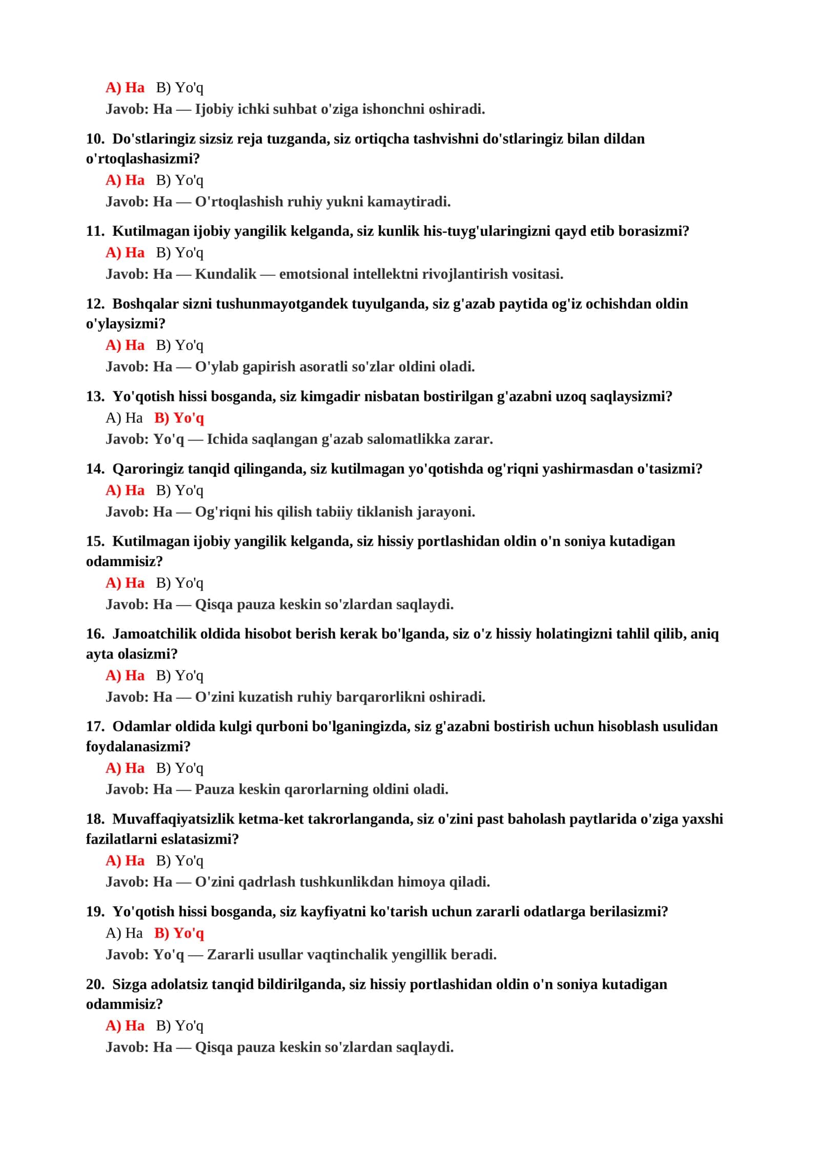 HISSIY PORTLASHLARGA MOYILLIK PSIXOLOGIK TESTI 3