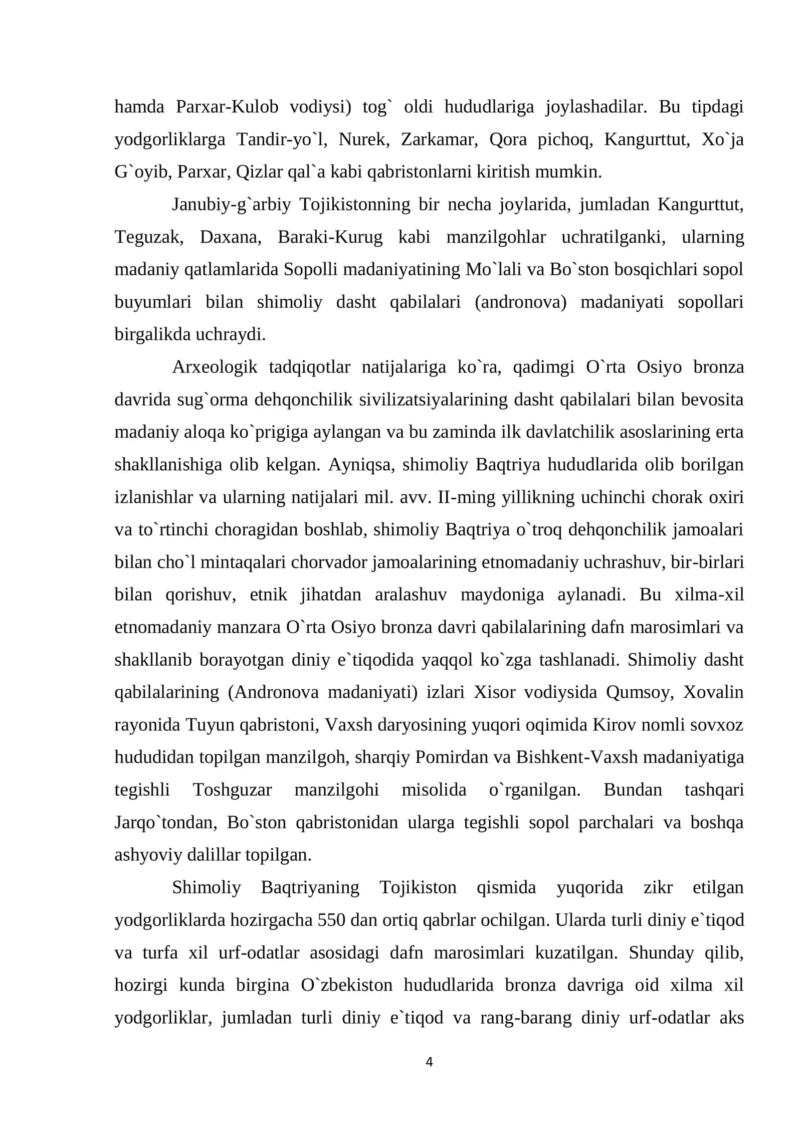 Yurtimiz qadim o`tmish tarixi 3