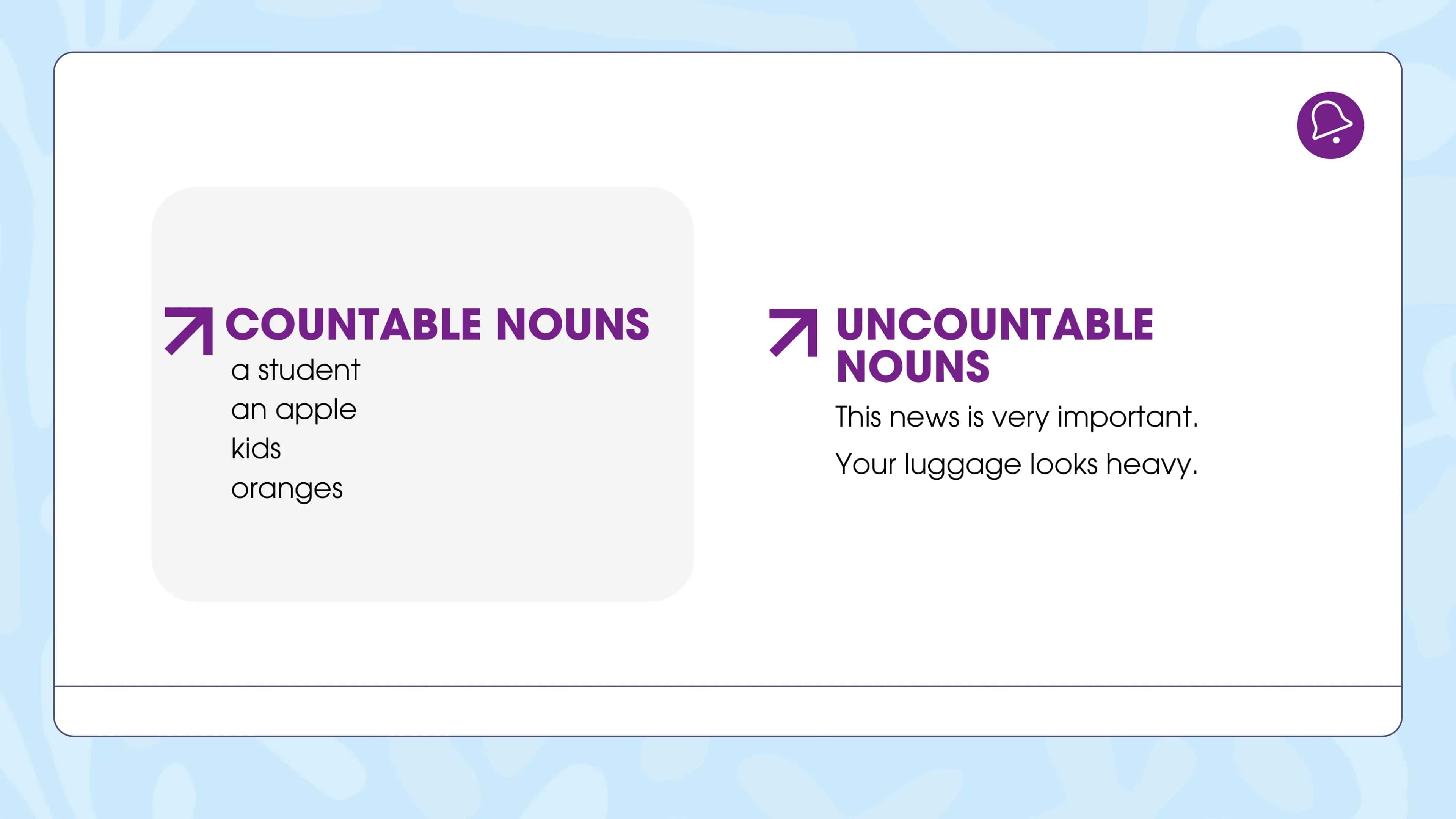 Countable and Uncountable Nouns 3