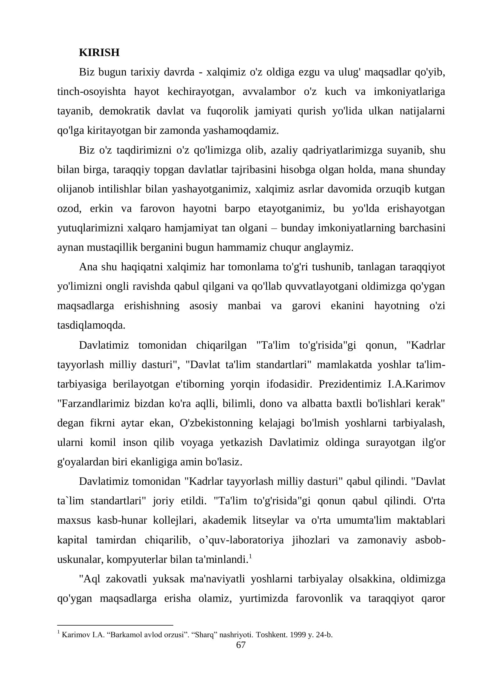 2-SINF ODOBNOMA DARSLARIDA “MEHMON OTANGDAY ULUG’” BO’LIMINI O’RGANISH USLUBLARI 3