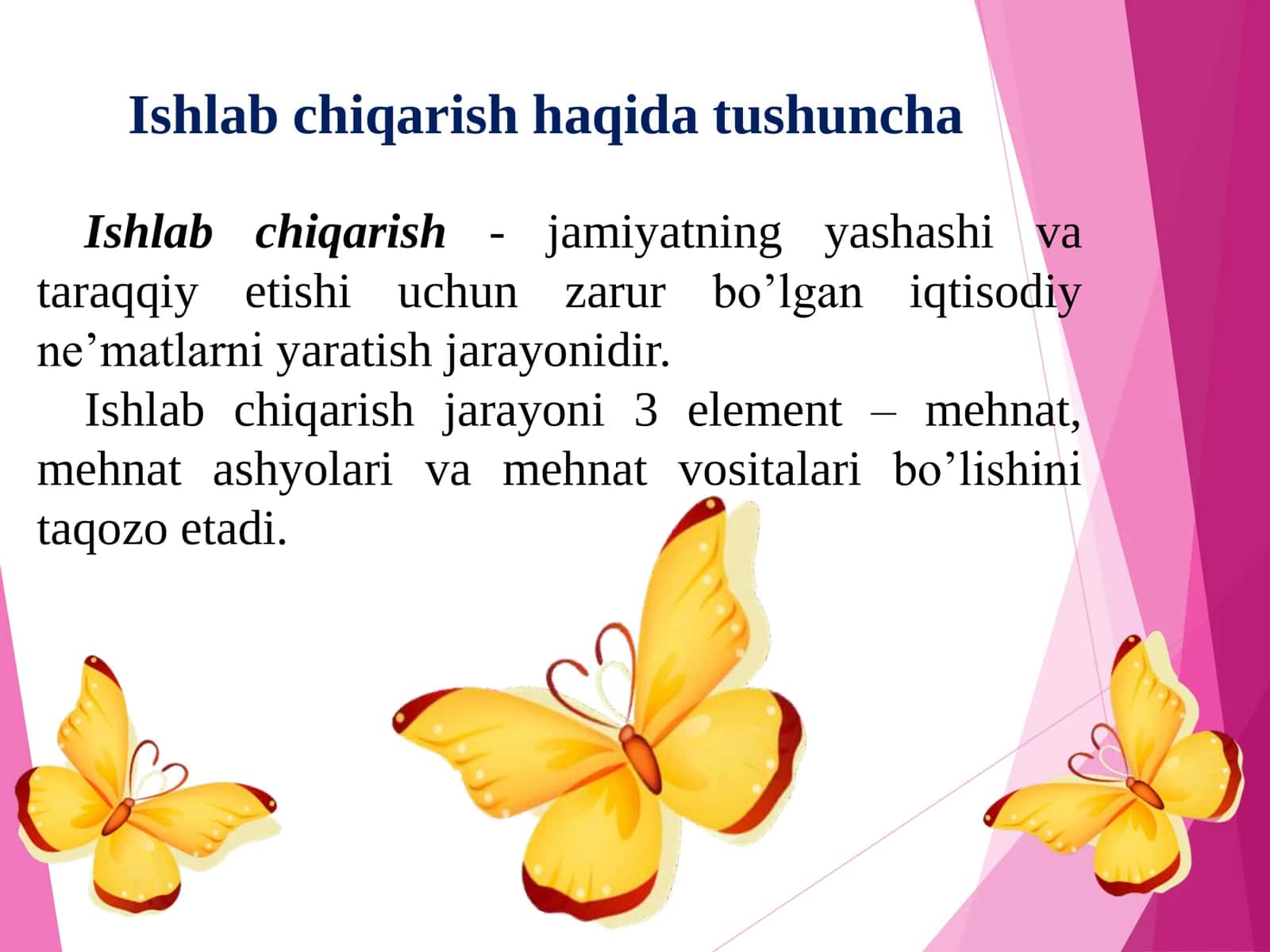 Iqtisodiy islohоtlar 3