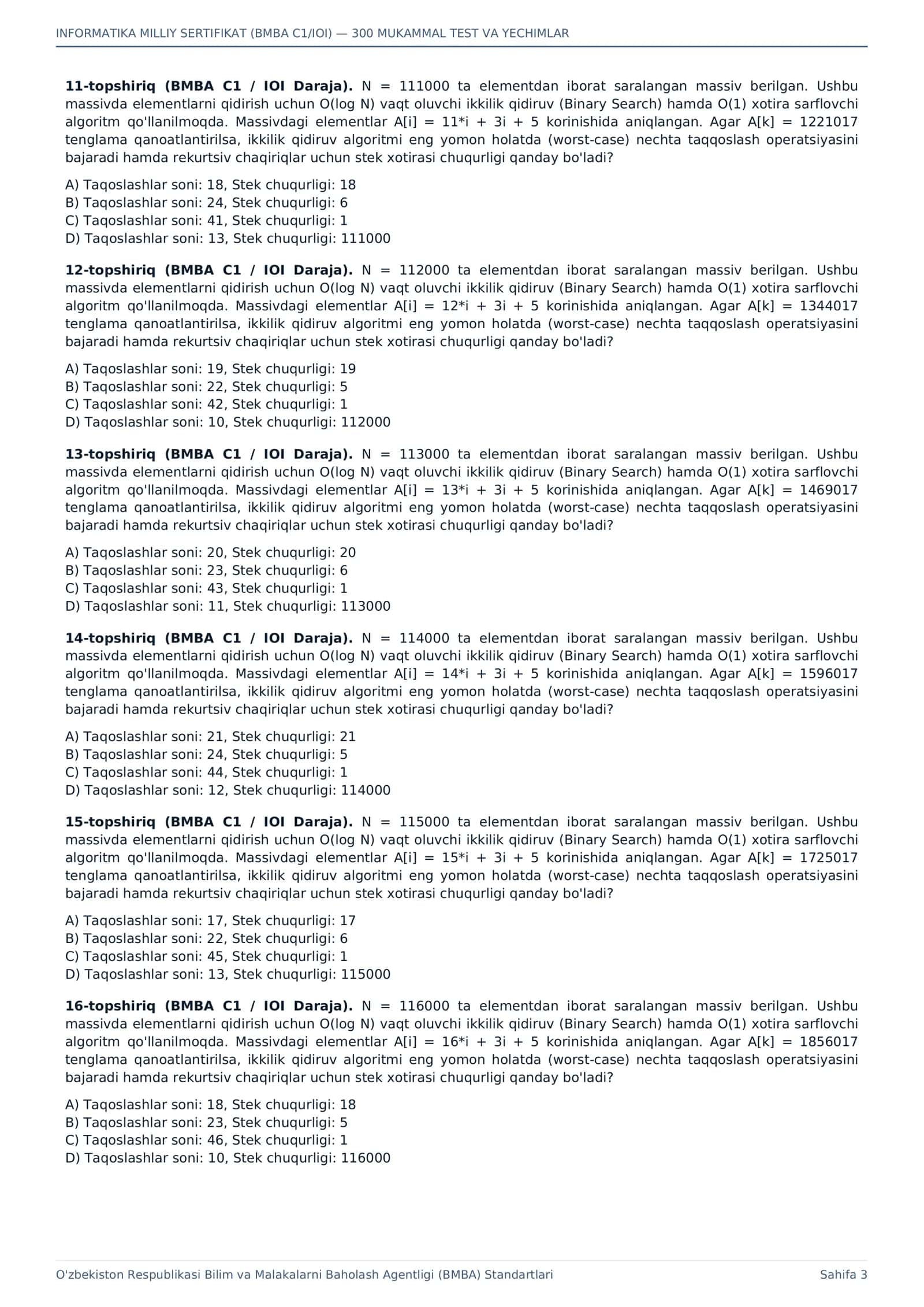 INFORMATIKA MILLIY SERTIFIKAT (BMBA C1/IOI) 3