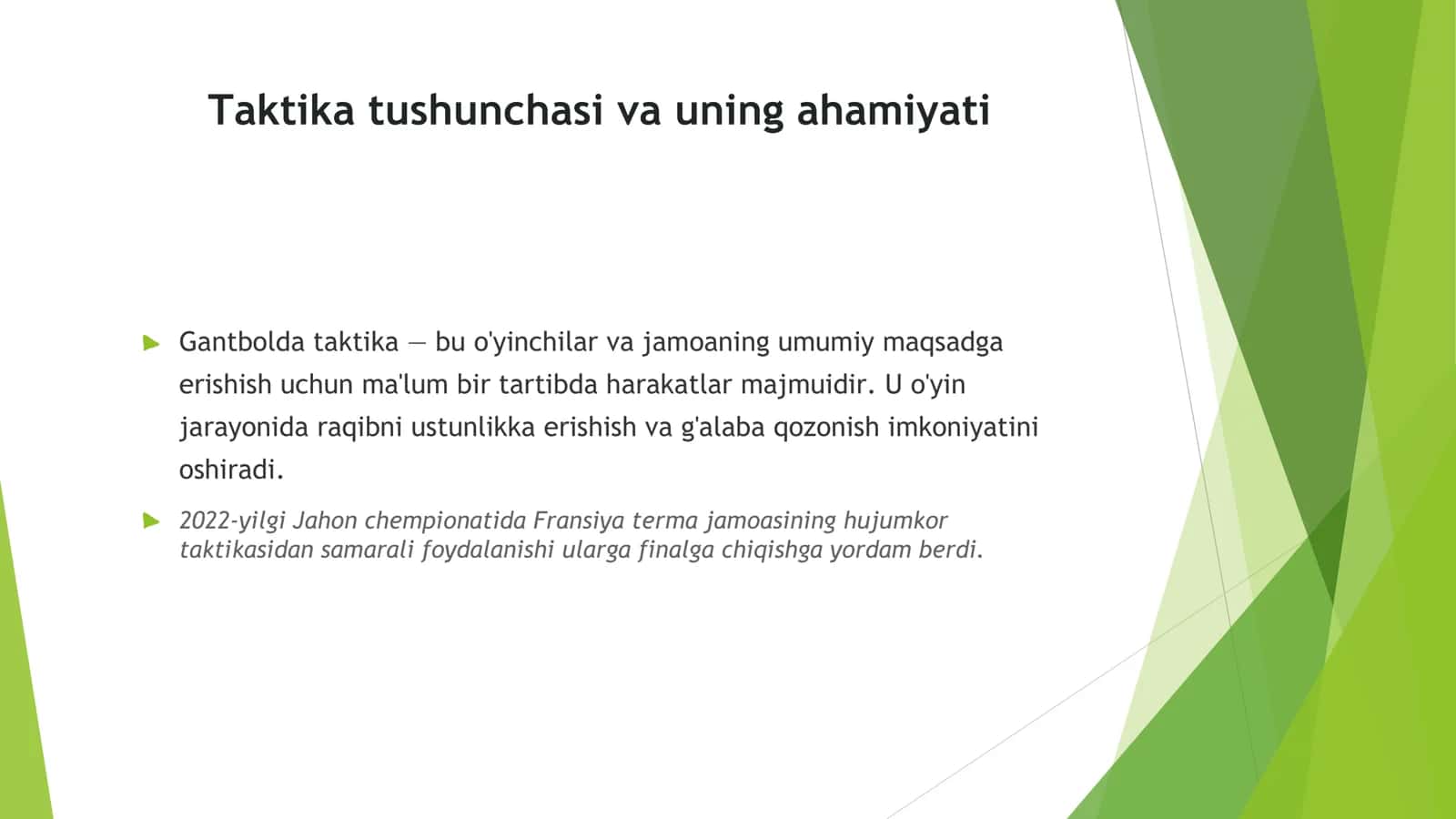 gandbol o'yini qoidalari va strategiyasi 3