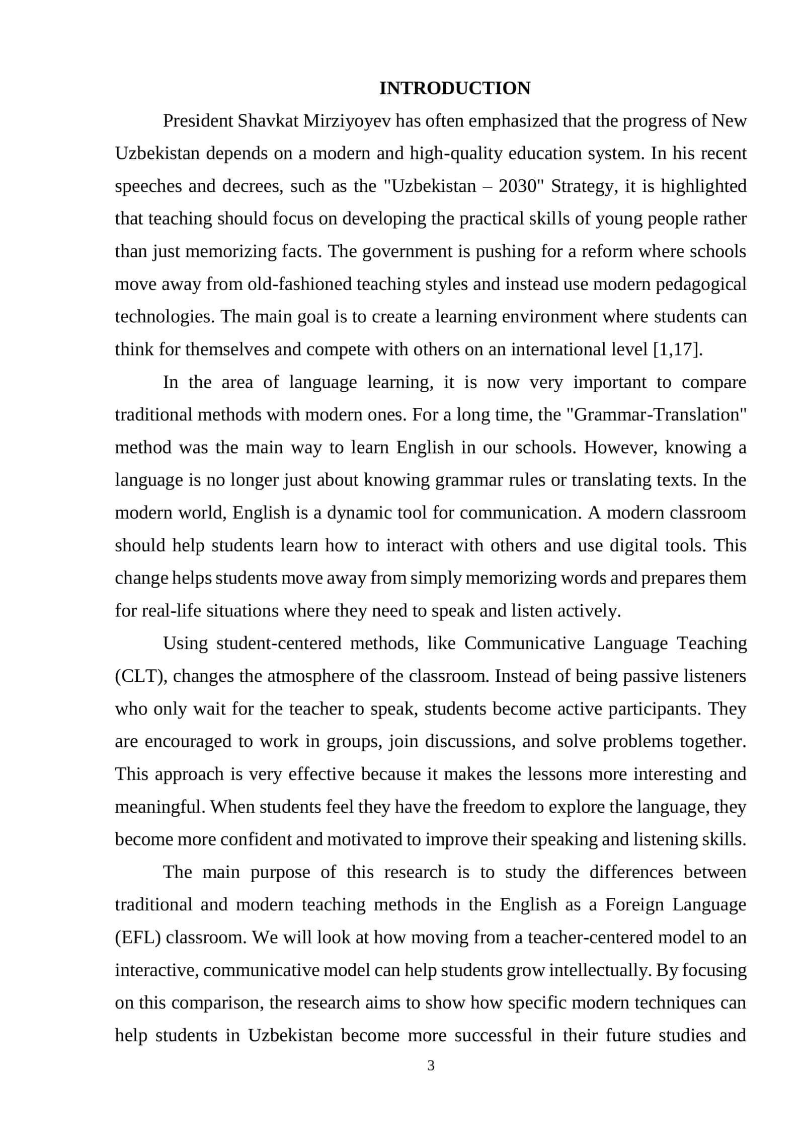 COURSE WORK THE NATURE AND PRACTICAL APPLICATION OF COMMUNICATIVE LANGUAGE TEACHING 3