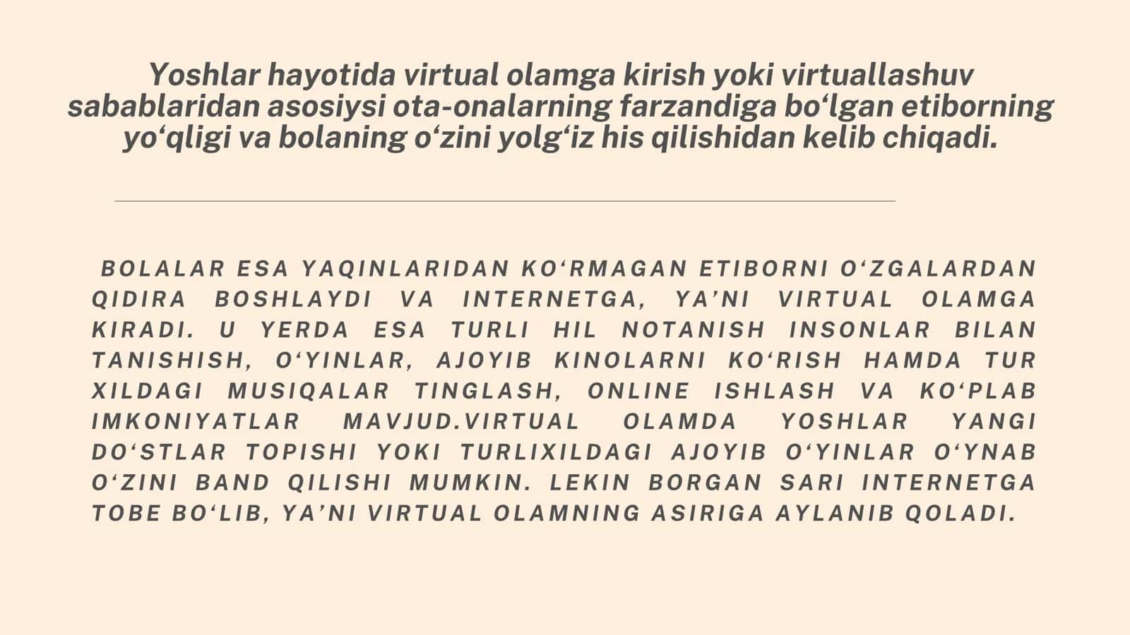 Virtual olam 3