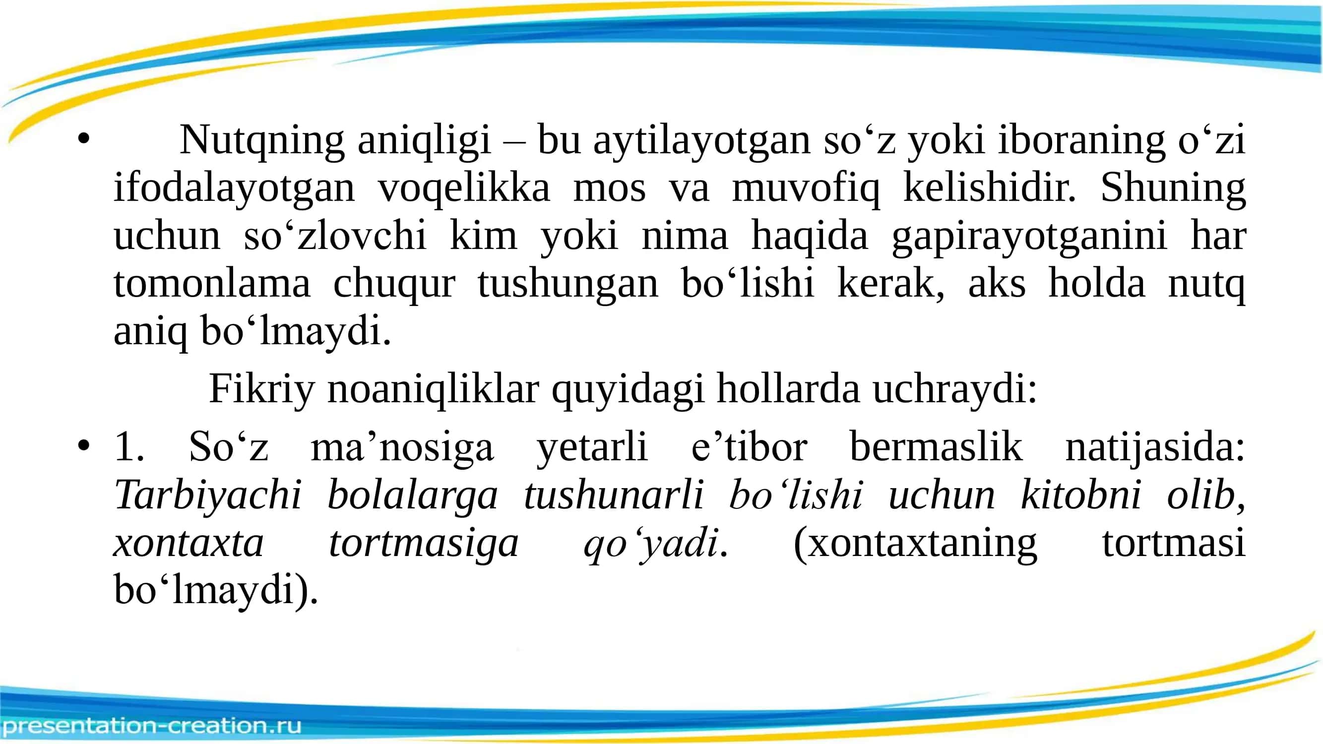 Nutq va adabiy me'yor 3