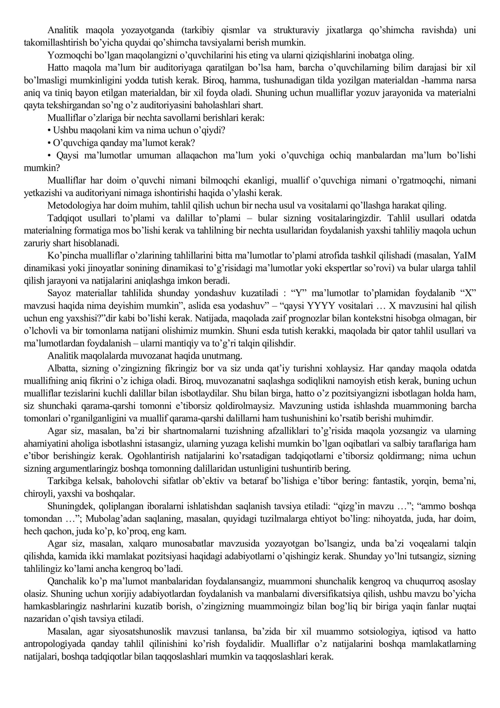 Mixail Korostikov: ekspert tahliliy materiallarni qanday tayyorlash kerak? 3