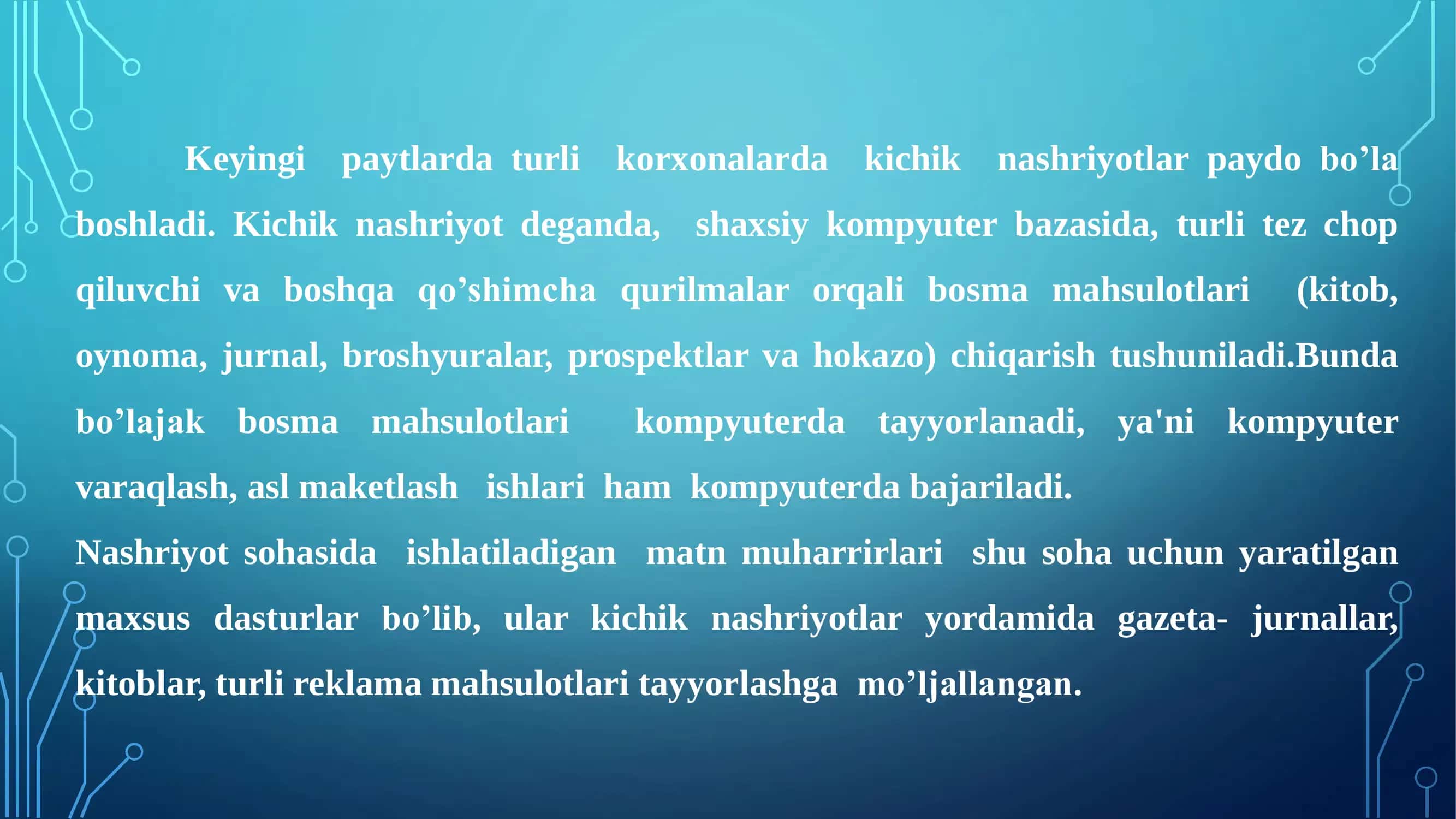 Nashriyot tizimi. Page Maker 3