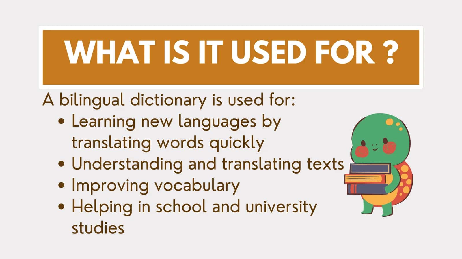 BILINGUAL DICTIONARY 3