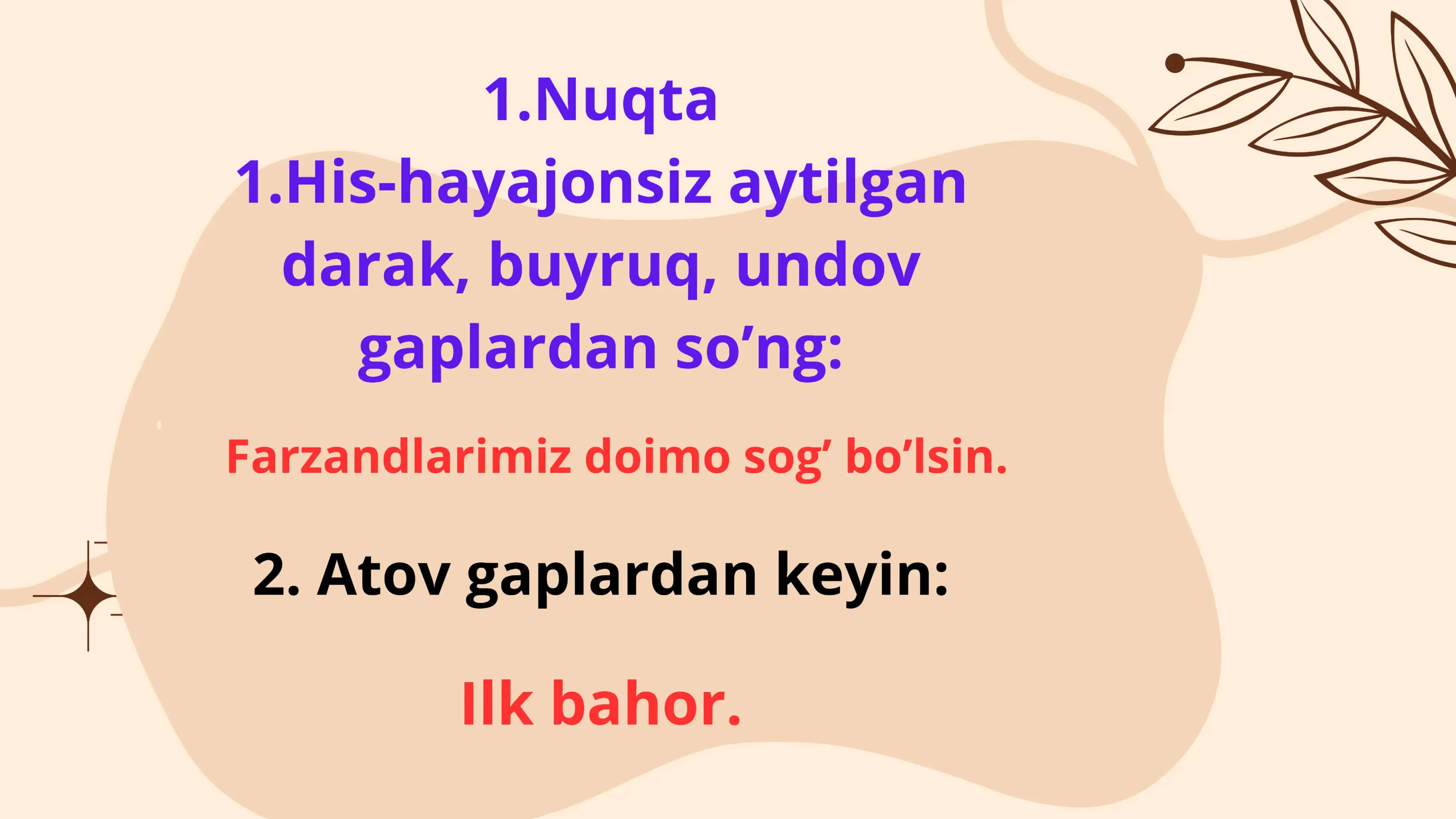 Taqdimot, mustaqil ish 3