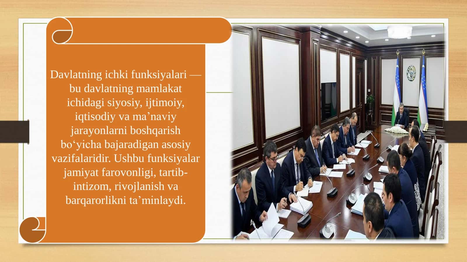 Davlatning ichki va tashqi funksiyasi haqida 3