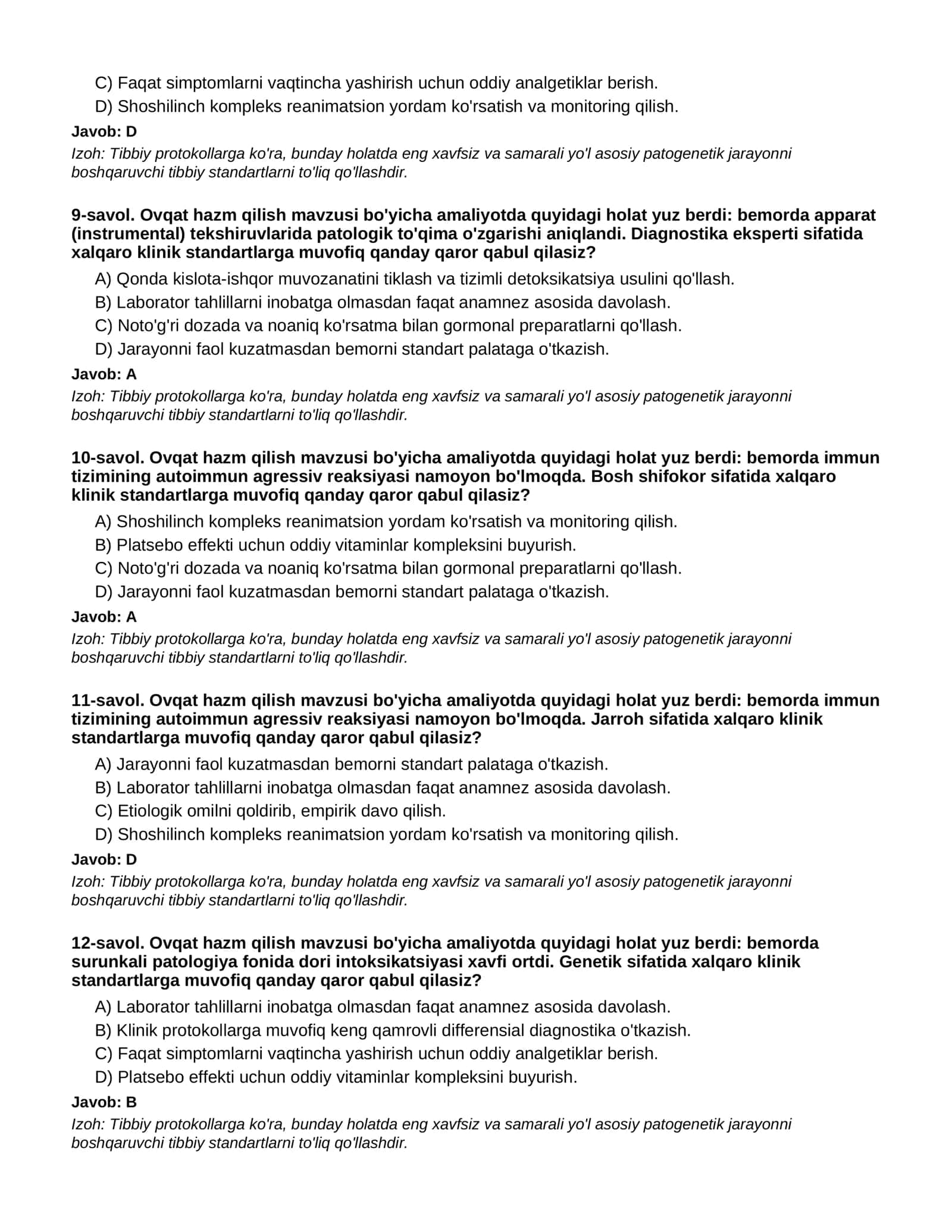 OVQAT HAZM QILISH - 2-QISM 3