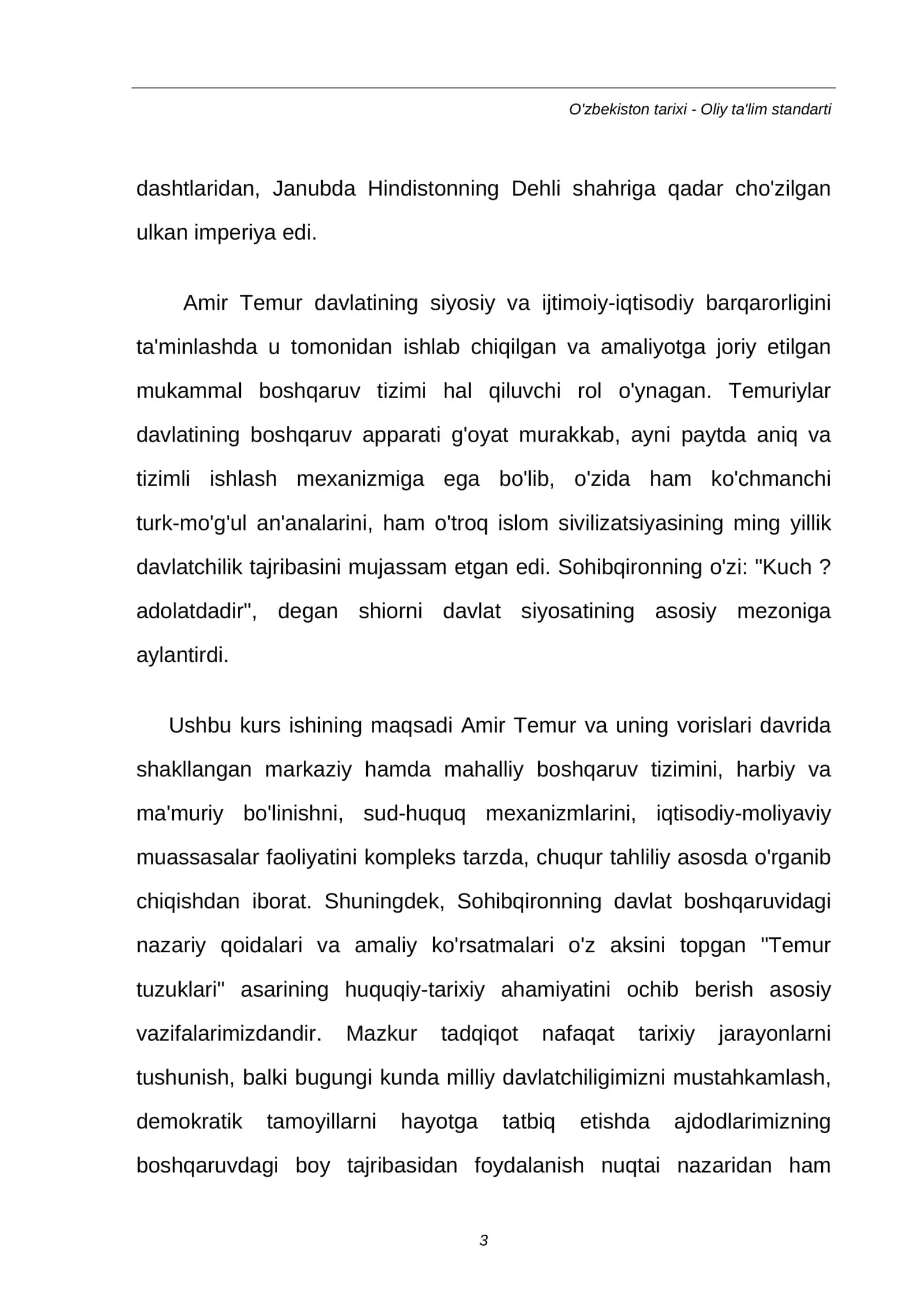 Amir Temur va Temuriylar davlatining boshqaruv tizimi 3