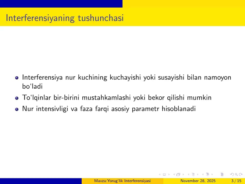 Yorug‘lik Interferensiyasi 3