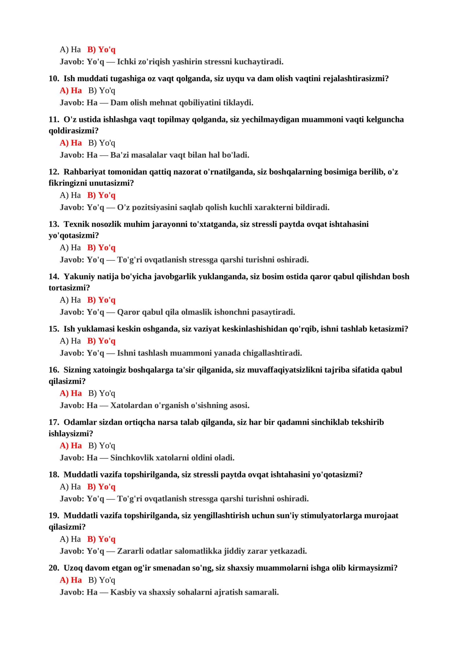 UMUMIY PSIXOLOGIYA FANIDAN TESTLAR 3