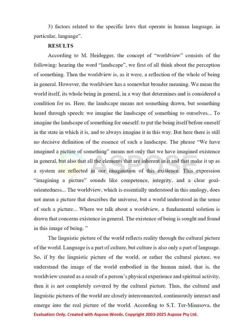 Language, culture and their interpretation 4