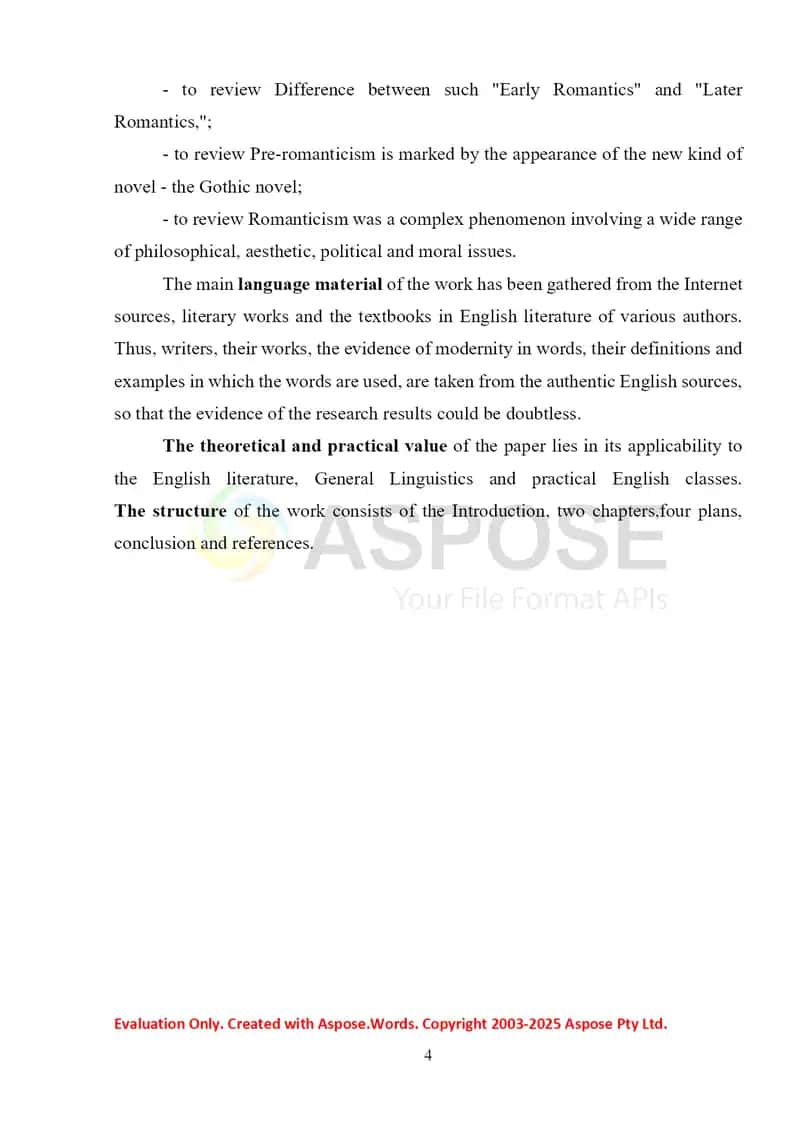 Pre-Romantic Literature 4