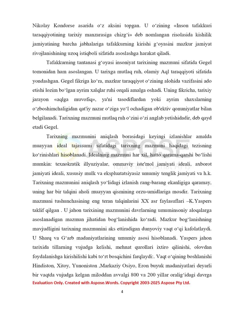 Tarix falsafasi 4