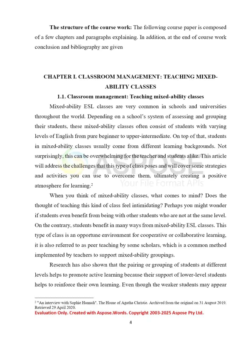 Classroom Management 4